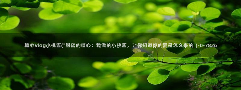 糖心vlog精东影业：糖心vlog小桃酱(\